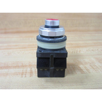 Gemco P-601-C Selector Switch P601C wSmall Red Pushbutton