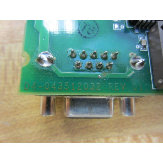 Schneider D1-043512032 Circuit Board D1043512032 - Used