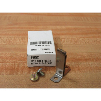 Cutler Hammer FH52 Eaton Overload Heater