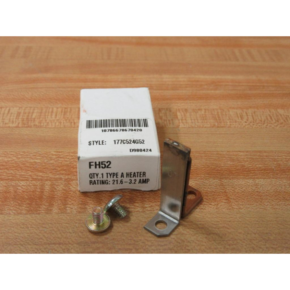 Cutler Hammer FH52 Eaton Heater Element Cutler Hammer FH52 Eaton Heater Element