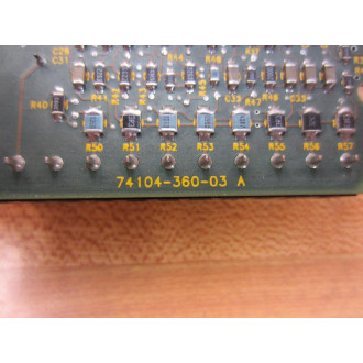 Allen Bradley 74104-361-51 Circuit Board 7410436151 Rev.05 - Used
