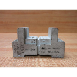 18F-4Z-C4 Relay Socket 18F4ZC4 (Pack of 2) - Used