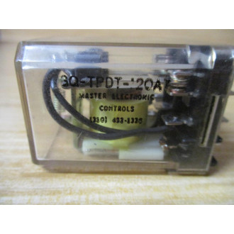 Master Electronic Controls GQ-TPDT-120AT Relay GQTPDT120AT - Used