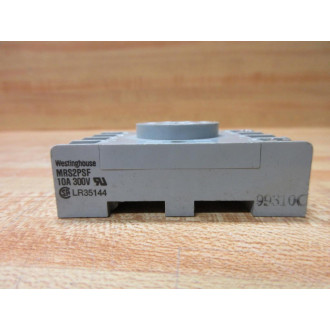 Westinghouse MRS2PSF Relay Socket - Used
