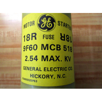 General Electric 18R 9F60 MCB 518 Fuse 9F60MCB518