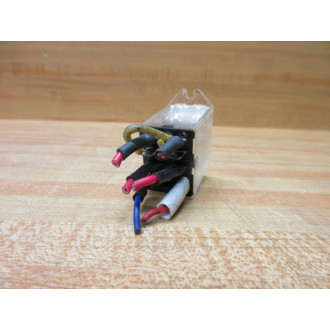 Omron LY2F-DC24V Relay LY2F-24VDC wWires (Pack of 2) - Used