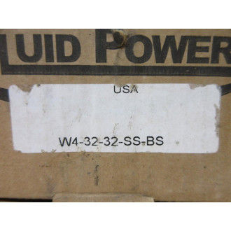 Anchor Fluid  Power W4-32-32-SS-BS Stainless Steel Flange W4-32-32-SS