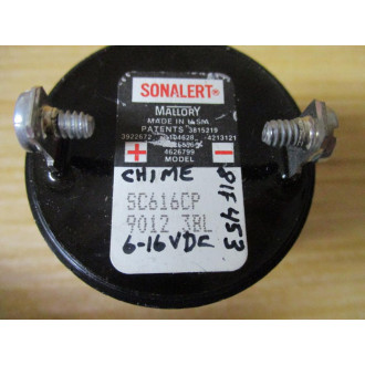 Mallory SC616CP Sonalert Buzzer - New No Box