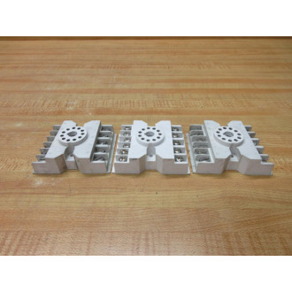 Action 980-1523-00C Relay Socket M011-A (Pack of 3) - Used