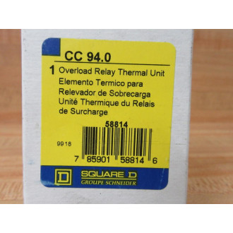 Square D CC94.0 Thermal Unit 58814