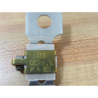 Square D CC22.8 Overload Relay Thermal Unit 17898
