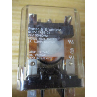 Potter & Brumfield KUP-11A55-24 Relay KUP-11A55-24V