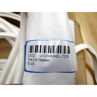 West Coast Gasket U-CHANNEL-7235 Tote Lid Gasket UCHANNEL7235 (Pack of 13) West Coast Gasket U-CHANNEL-7235 Tote Lid Gasket UCHANNEL7235 (Pack of 13)