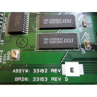 Telesis 33162 Circuit Board 33163 WO Battery - Used