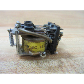 Advance Relays GHB3C-115VAC Relay GHB3C115VAC - Used
