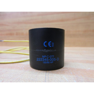Asco 222345-005-D Coil MP-C-077 Crimped Wires - New No Box