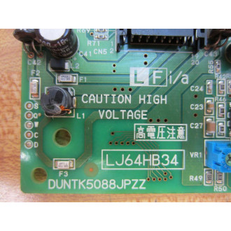 Sharp LJ64HB34 Display Circuit Board Rev.E - Used