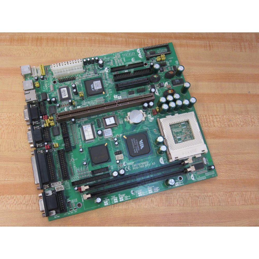 Advantech POS-760 CPU Board Socket 370 POS-760F - Used