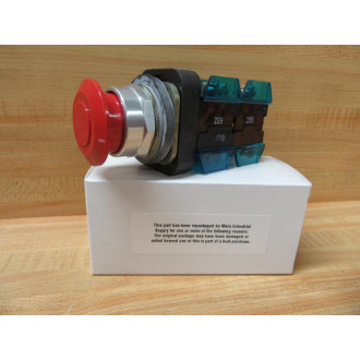 Allen Bradley 800T-FX6CV Red Button 800TFX6CV