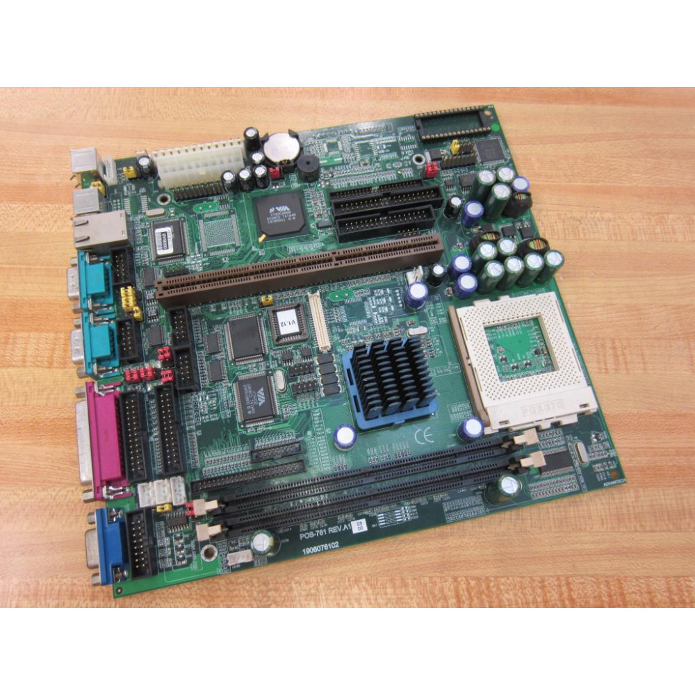 Advantech POS-761 CPU Mother Board POS761 - Used Advantech POS-761 CPU Mother Board POS761 - Used