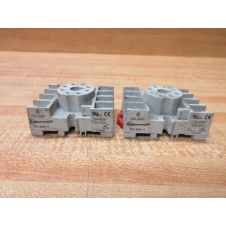 Schneider Magnecraft 70-464-1 Relay Socket 704641 (Pack of 2) - Used