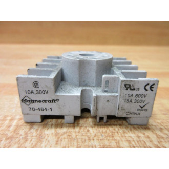 Schneider Magnecraft 70-464-1 Relay Socket 704641 (Pack of 2) - Used