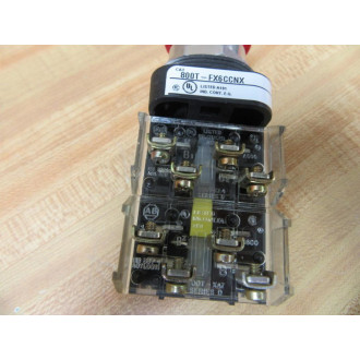 Allen Bradley 800T-FX6CCNX Red Button 800TFX6CCNX