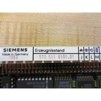Siemens 6FX1151-1BA01 Video Module wColor Memory 6FX11511BA01 - Used