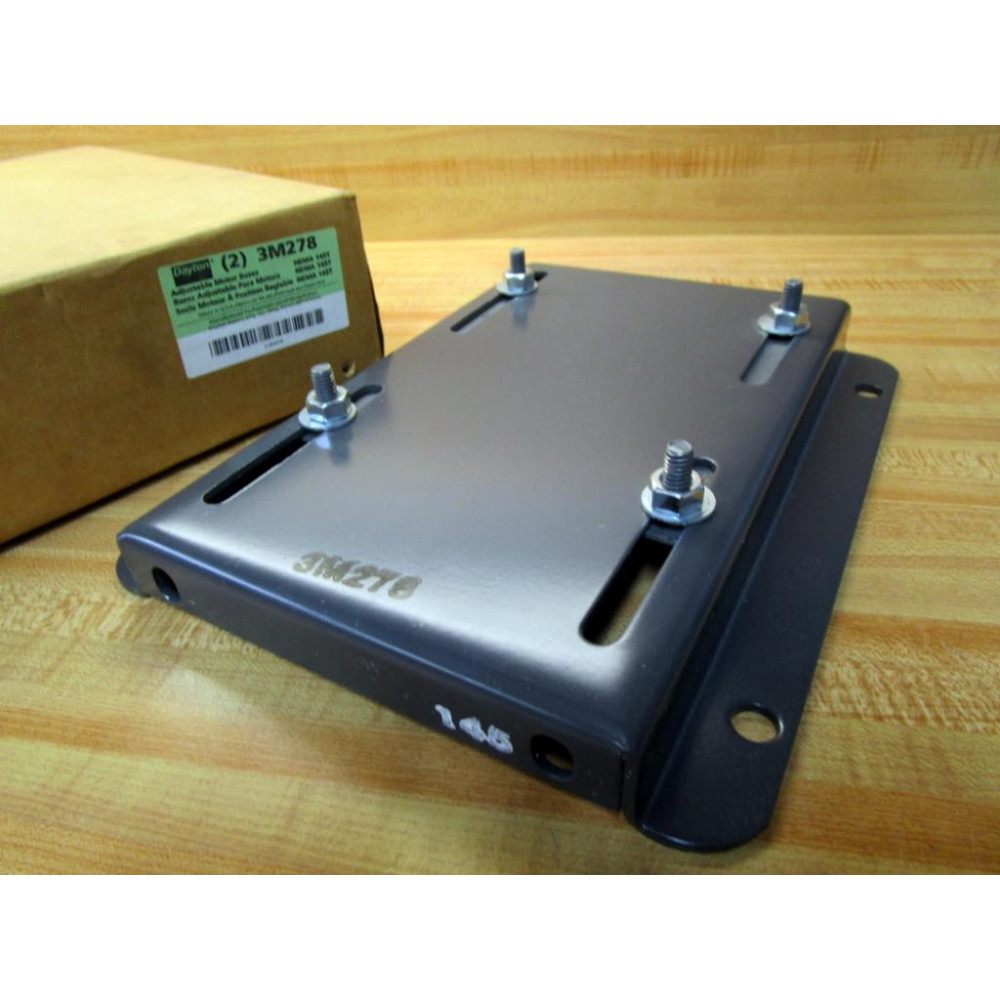 Dayton 3M278 Adjustable Motor Base Mount 48-002-030
