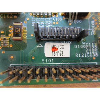Schneider Eletric 16253170112A04 Circuit Board MCU CC 18-1123 - Used