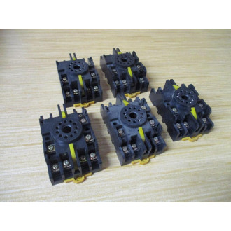 Omron 11PFA Relay Socket (Pack of 5) - Used