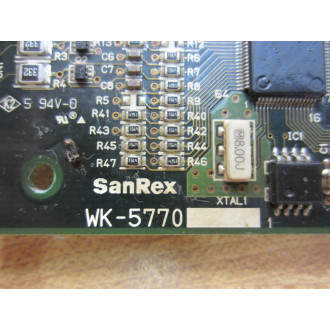 SanRex WK-5771 Circuit Board WK5771 - Used