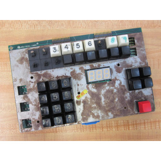 QuadTech 18695-C RGS IV Main Keyboard Missing 6 Keys - Used