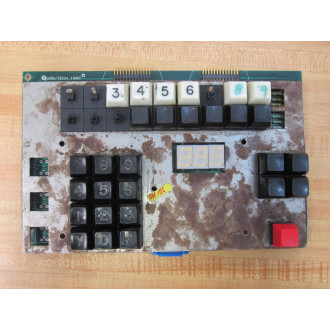 QuadTech 18695-C RGS IV Main Keyboard Missing 6 Keys - Used