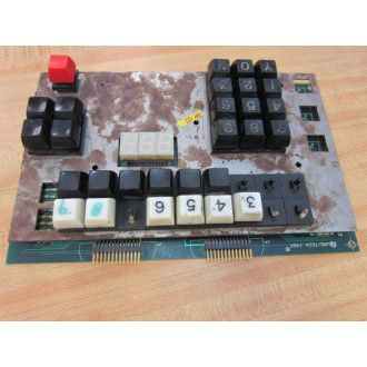 QuadTech 18695-C RGS IV Main Keyboard Missing 6 Keys - Used