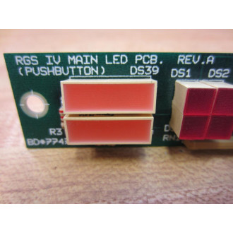 18697-B RGS IV Main LED PCB BD-7747 - Used