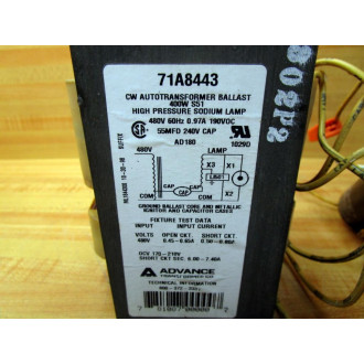 Advance 71A8443-001D94 Core & Coil Ballast Kit 71A8443001D94