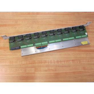 Barmag ED366B Wiring Board   Y2-25-142Z (10) IO Switches-wPanel Mount - Used