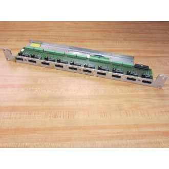 Barmag ED366B Wiring Board   Y2-25-142Z (10) IO Switches-wPanel Mount - Used