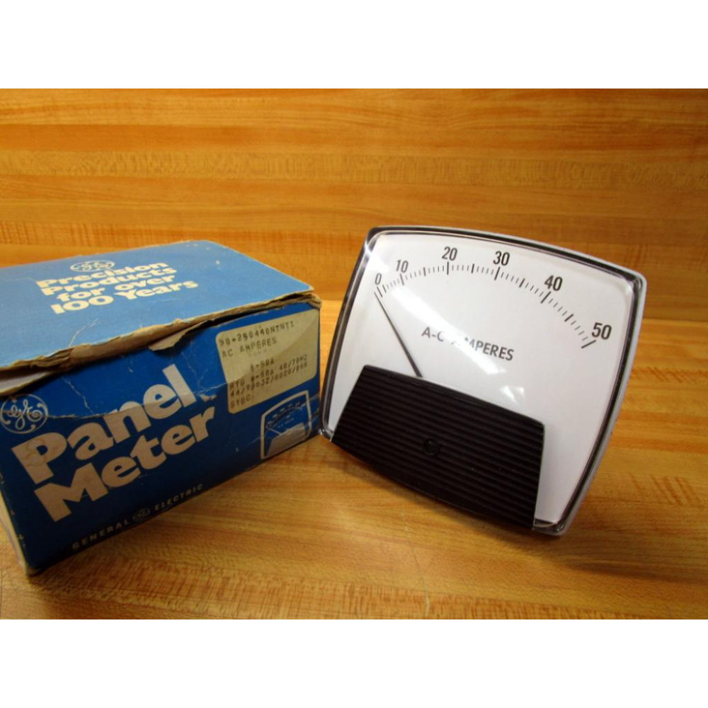 General Electric 50-250440NTNT1 Panel Meter 50250440NTNT1 General Electric 50-250440NTNT1 Panel Meter 50250440NTNT1