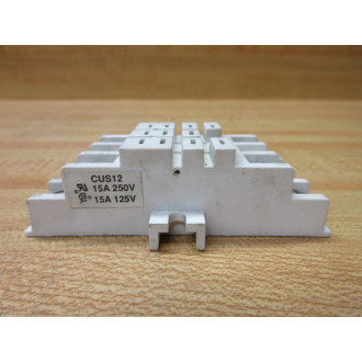 Curtis CUS12 Relay Socket White (Pack of 2) - Used