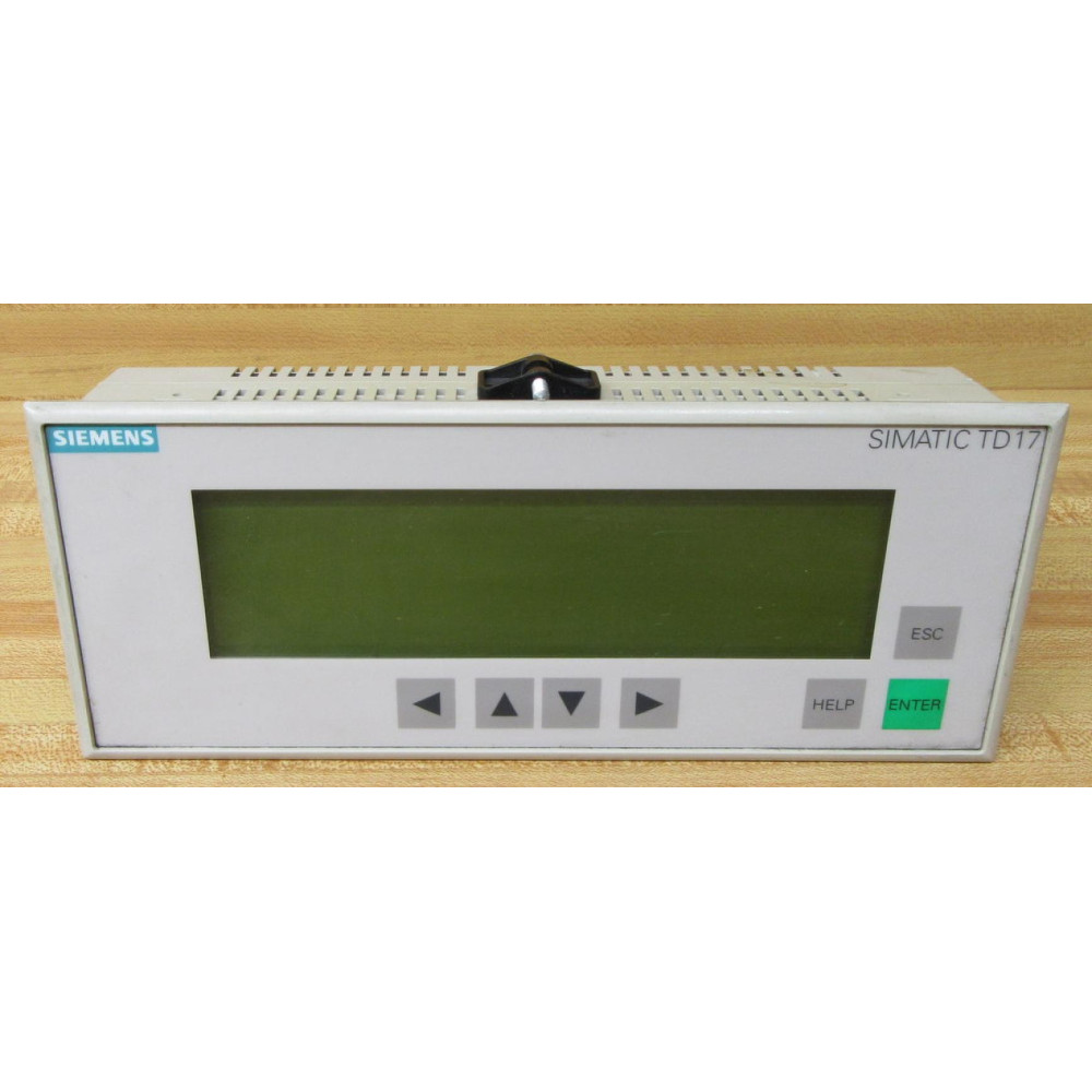 Siemens TD 17-DP12 Display Module TD17DP12 - Used Siemens TD 17-DP12 Display Module TD17DP12 - Used