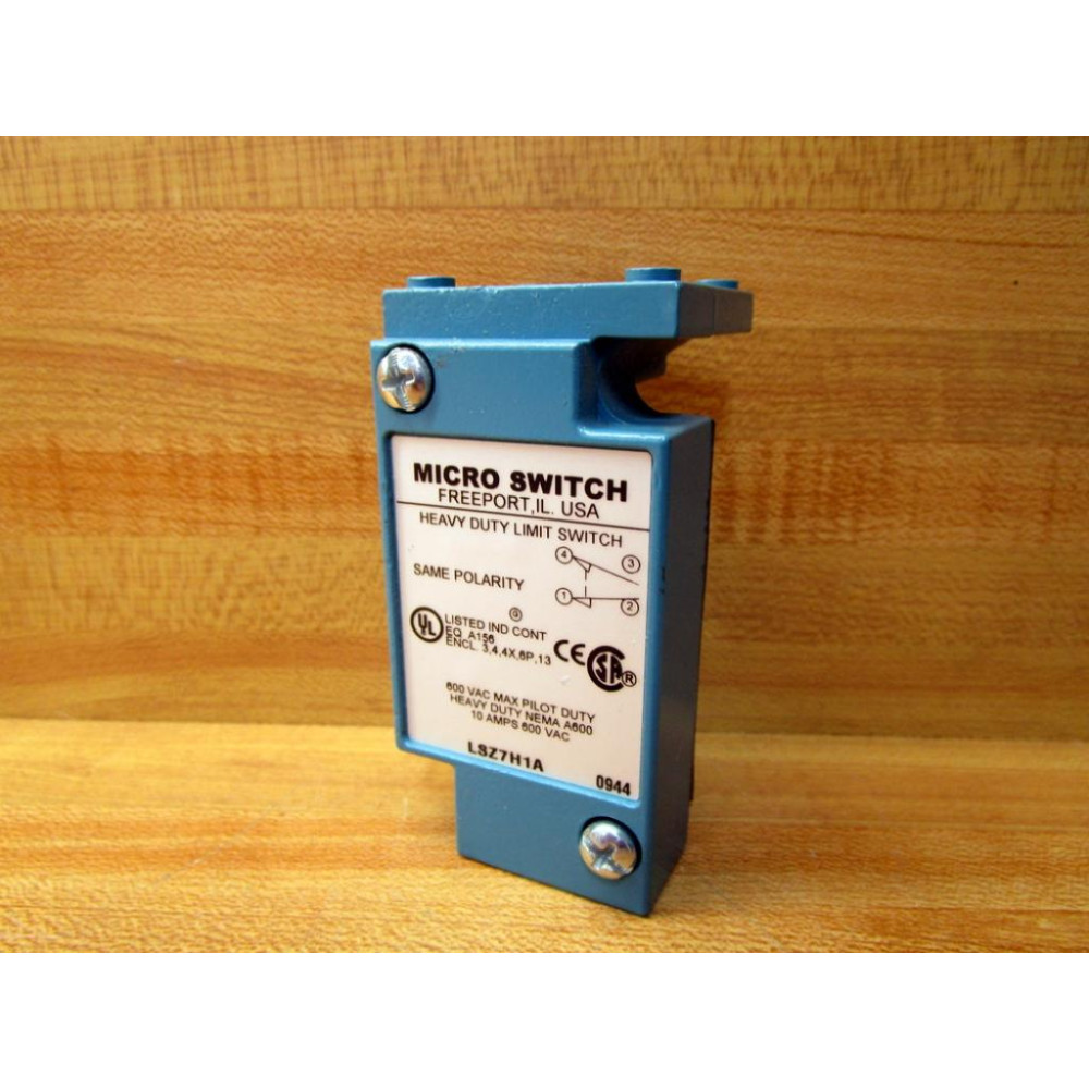 Micro Switch LSZ7H1A Limit Switch Body - Used Micro Switch LSZ7H1A Limit Switch Body - Used