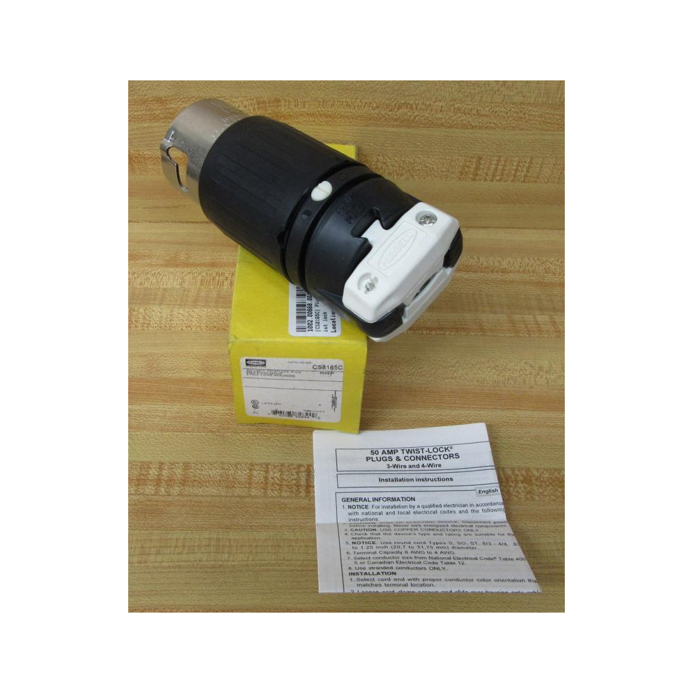 Hubbell CS-8165C Power Entry Connector CS8165C