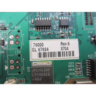 Zebra 79000 Rev.5 Printer Logic Board 79001 Rev.3 - Used