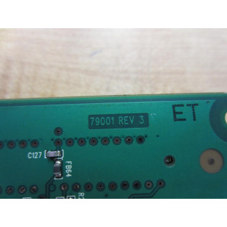 Zebra 79000 Rev.5 Printer Logic Board 79001 Rev.3 - Used