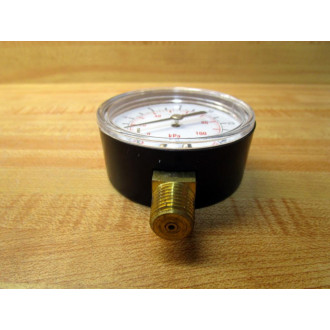 Grainger 4FLV6A Pressure Gauge (Pack of 2) Grainger 4FLV6A Pressure Gauge (Pack of 2)