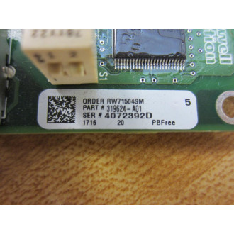 Rockwell Automation 319623-B02 Circuit Board 319624-A01 Order: RW71504SM - Used