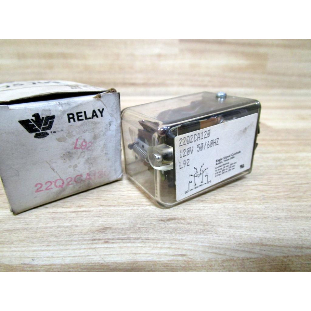 Eagle Signal 22Q2CA120 Relay 22Q2CA-120V