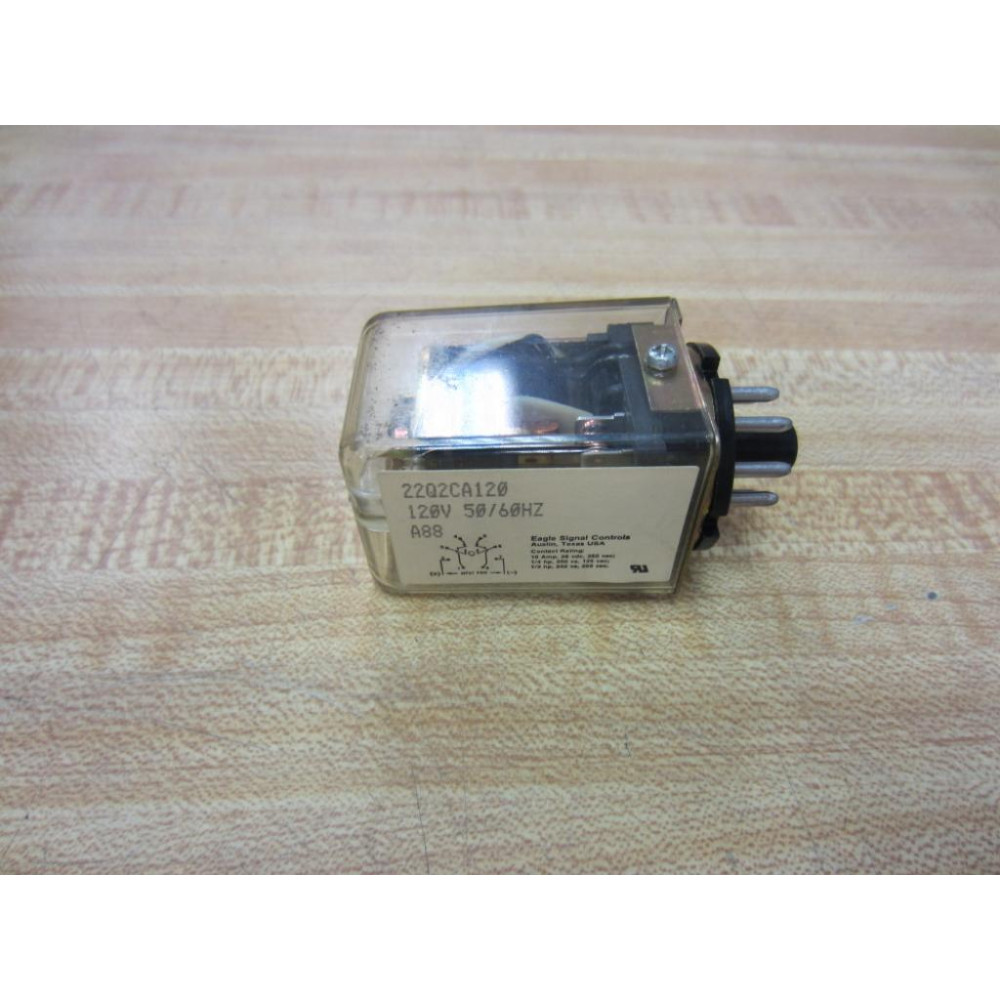 Eagle Signal 22Q2CA120 Relay 22Q2CA-120V - New No Box